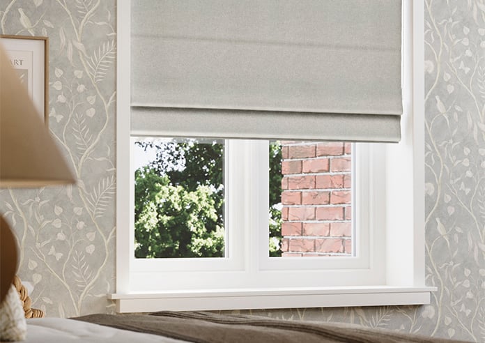 Chilham, Whisper Grey - Roman Blind - Image 5